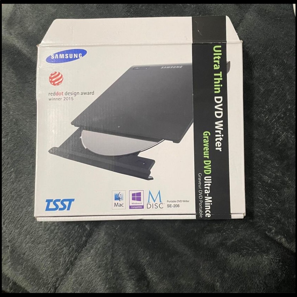 Ultra thin DVD writer